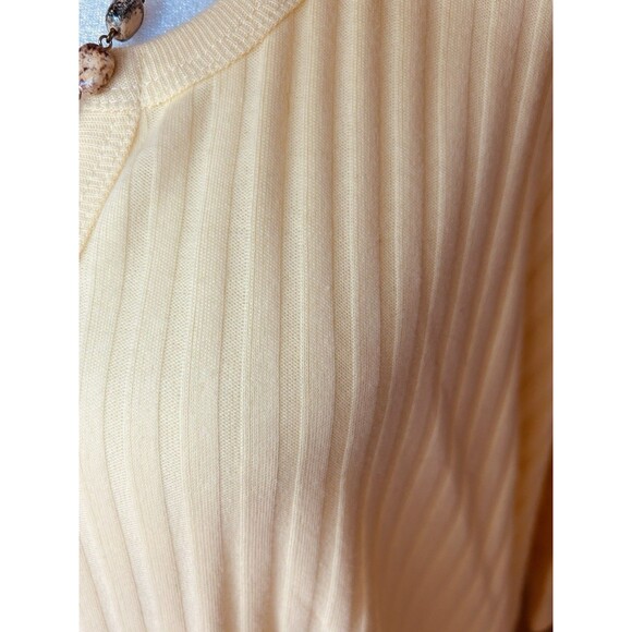 Roamans Butter Yellow T-Shirt Dress Plus Size 0 - Picture 4 of 8